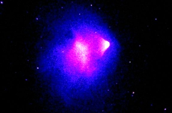 Bullet Cluster 1E 0657-558 - Dovada materiei întunecate
