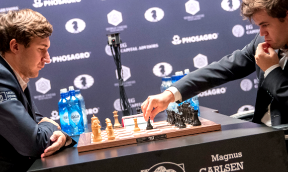 campionatul mondial de șah dintre Magnus Carlsen și Sergey Karjakin
