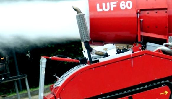 LUF 60 - robot de foc fără pilot urmărit