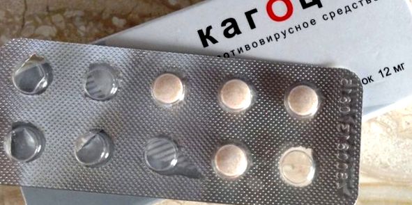 Medicament antiviral Kagocel