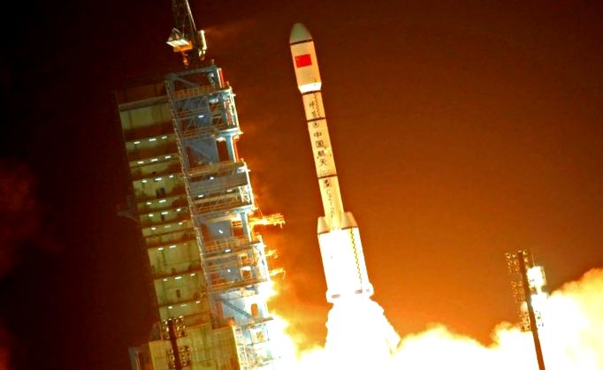 Lansarea rachetei spațiale chinezești