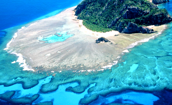 Insula Monuriki din statul Fiji