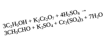 Reacția obținerii acizilor din aldehidele oxidate formate din oxidarea alcoolilor