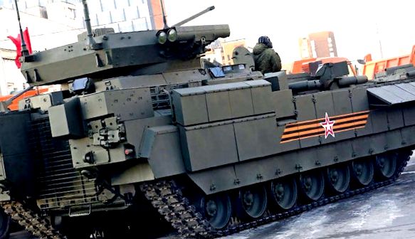 Nouă vedere din spate BMP T15