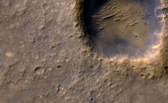 Craterul de pe suprafața lui Marte